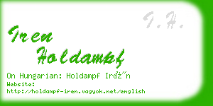 iren holdampf business card